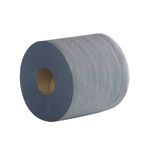 2Work Centrefeed Roll Blue 100M Pk6
