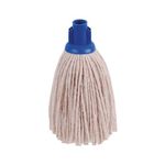 2Work 12Oz Py Smooth Mop Blue Pk10