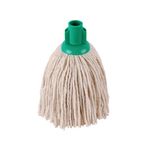 2Work 12oz PY Smooth Mop Green Pk10