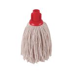 2Work 12oz PY Smooth Mop Red Pk10