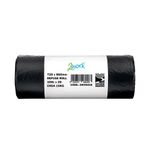 2Work Refuse Sack Roll Black Pk10x20