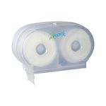 2Work Versa Twin Toilet Roll Dispen