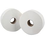 2Work 2Ply White Jumbo 410Mx92Mm Pk6