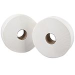 2Work 2Ply White Jumbo 410Mx92Mm Pk6
