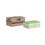 Post-it S/S Recy 47.6x47.6 Ast Pk12