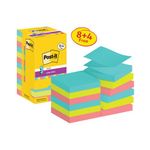 Post-it S/Stk Z-N 76x76 90S Cos Pk12