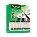 Scotch Magic Tape 19Mm X 33M Pk 24