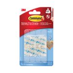 3M Command Mini Clear Hooks With Strips