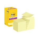 Post-it Z Canary 76x76mm 90 Sht Pk12