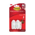 3M Command Small Oval Hooks With Strips