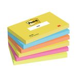 3M Postit Tutti Frutti Rbow Pk 76X127Mm