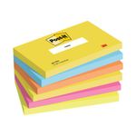 3M Postit Tutti Frutti Rbow Pk 76X127Mm