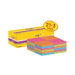 Post-It Super Sticky Assorted +3 Pk 24