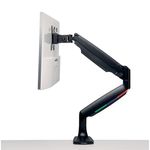 Kensington Smartfit Sin Mon Arm Blk