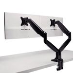 Kensington Smartfit Dual Mon Arm Blk