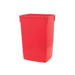 Addis 54 Litre Flip Top Recycle Bin Red