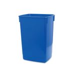 Addis 54 Litre Flip Top Recycle Bin Blue