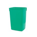Addis 54 Litre Flip Top Recycle Bin Grn