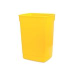 Addis 54 Litre Flip Top Recycle Bin Yllw