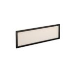 Straight Glazed Desktop Screen With Alum