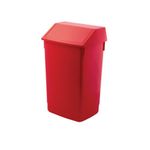 Addis 54L Fliptop Bin Red Finish