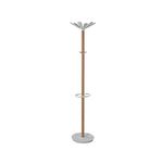 Alba Coat Stand Beech/White