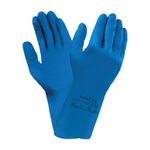 Versatouch Latex Gloves Blue Sz 7