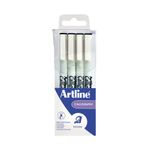 Artline Calligraphy Pen Set 4 Assorted