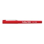 Artline Pen 0.4Mm Tip Red 200