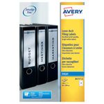 Lever Arch Label 4Sheet Pk25 J8171-25