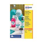 Avery Removable Labels Round 63.5Mm P200