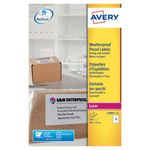 Avery Weatherprf Ship Lbl 99.1X57Mm P25