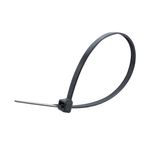 Cable Ties 200x4.8mm Black Pk100