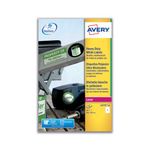 Avery Laser Label H/Duty 1/Sht 20/P