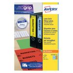 Avery Lever Arch Spine Labels Assor