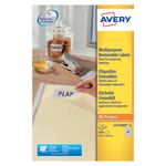 Avery Remov Lab 35.6X16.9Mm 80/Sht Pk25