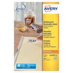 Avery Remv Lsr Lbls Wht 48L/Sht Bx25