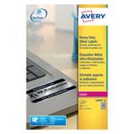 Avery Hduty Laser Lbl Silver 48X20Shts