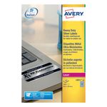 Avery Hduty Laser Lbl Silver 27X20Shts