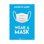 Avery Wear A Mask Poster A4 Pk2