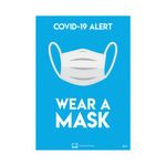 Avery Wear A Mask Poster A4 Pk2
