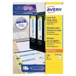 Lever Arch Label 200X60Mm Pk100S L7171