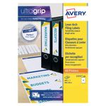 Lever Arch Label 200X60Mm Pk100S L7171