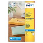 Avery Clear I/Jet Lab 99.1X38.1 25/Sht