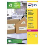 Avery Recy Ad Lsr Lbl 63.5X38.1 P100 Wht
