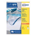 Avery Multi Lbl 21Tv 100 Sht Wht 3652