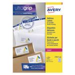 Laser Mini Addr Lbl 65Tv Pk250 Wht L7651
