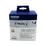 Brother Cont Film Tape 62Mm Wht Dk22212