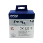 Brother Cont Film Tape 62Mm Wht Dk22212
