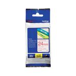 Brother P-Touch Tape 24Mm Red/White